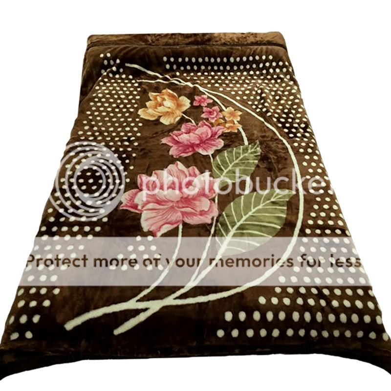 SUPER SOFT DOUBLE KING SIZE HIGH QUALITY BLANKETS 2PLY MINK BLANKET